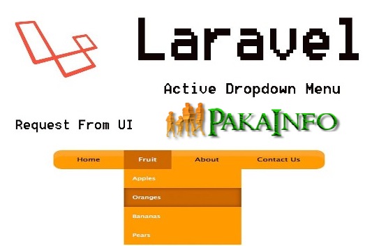 Navigation Active Class using Laravel Example | Pakainfo
