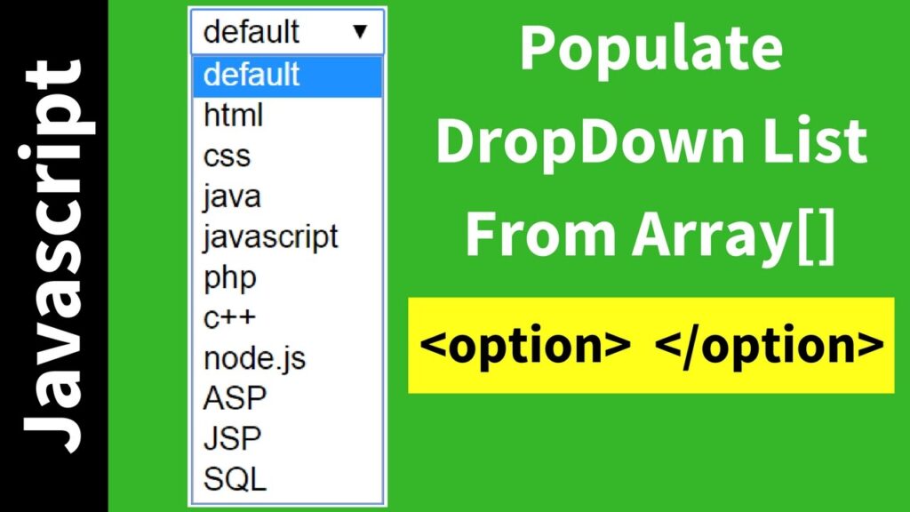 jquery javascript css html dropdown